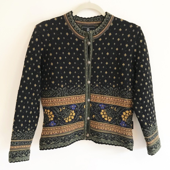 Dale of Norway Sweaters - DALE OF NORWAY 100% Wool green button up Sweater S